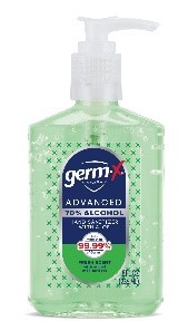 Germ-X Adv Aloe 8oz 72785140790